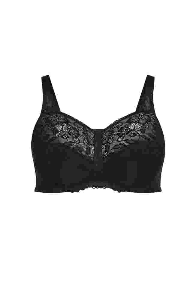 Lace Soft Cup Wire Free Bra image number 2