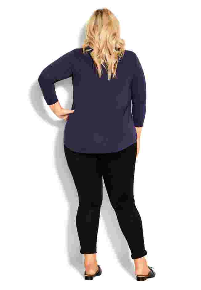 Milly Pleat Plain Top image number 4