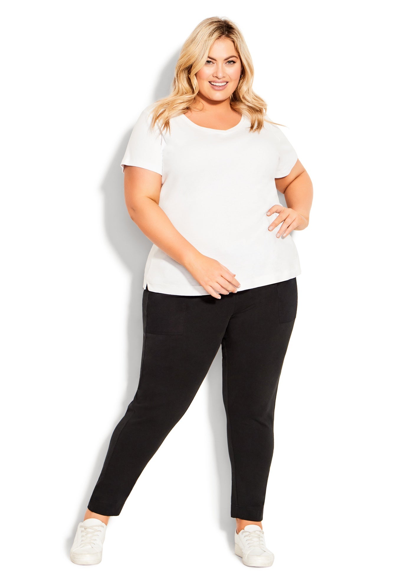 Contrast Pocket Knit Pant image number 0