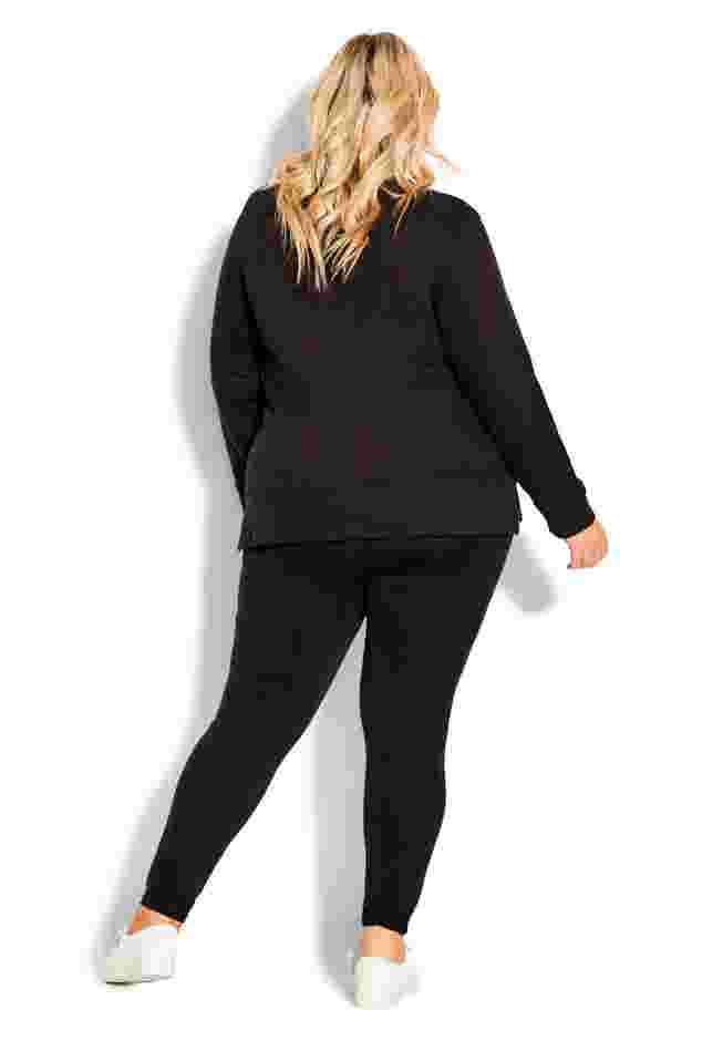 Hi Lo Sweat Top image number 1