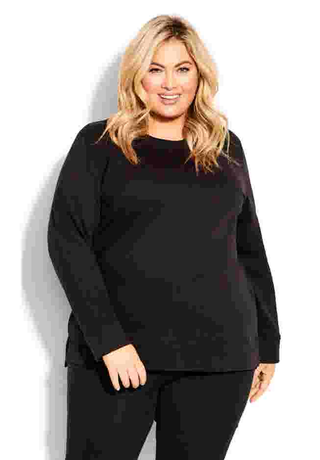 Hi Lo Sweat Top image number 3