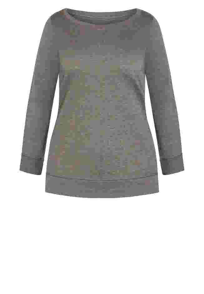 Hi Lo Sweat Top image number 2
