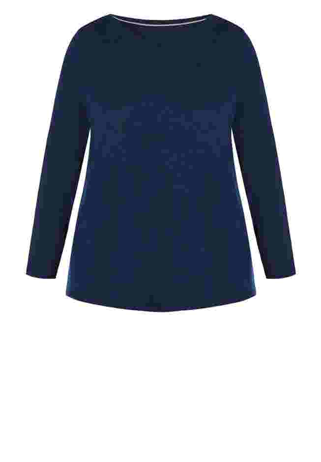V-Neck Essential Long Sleeve Tee image number 2