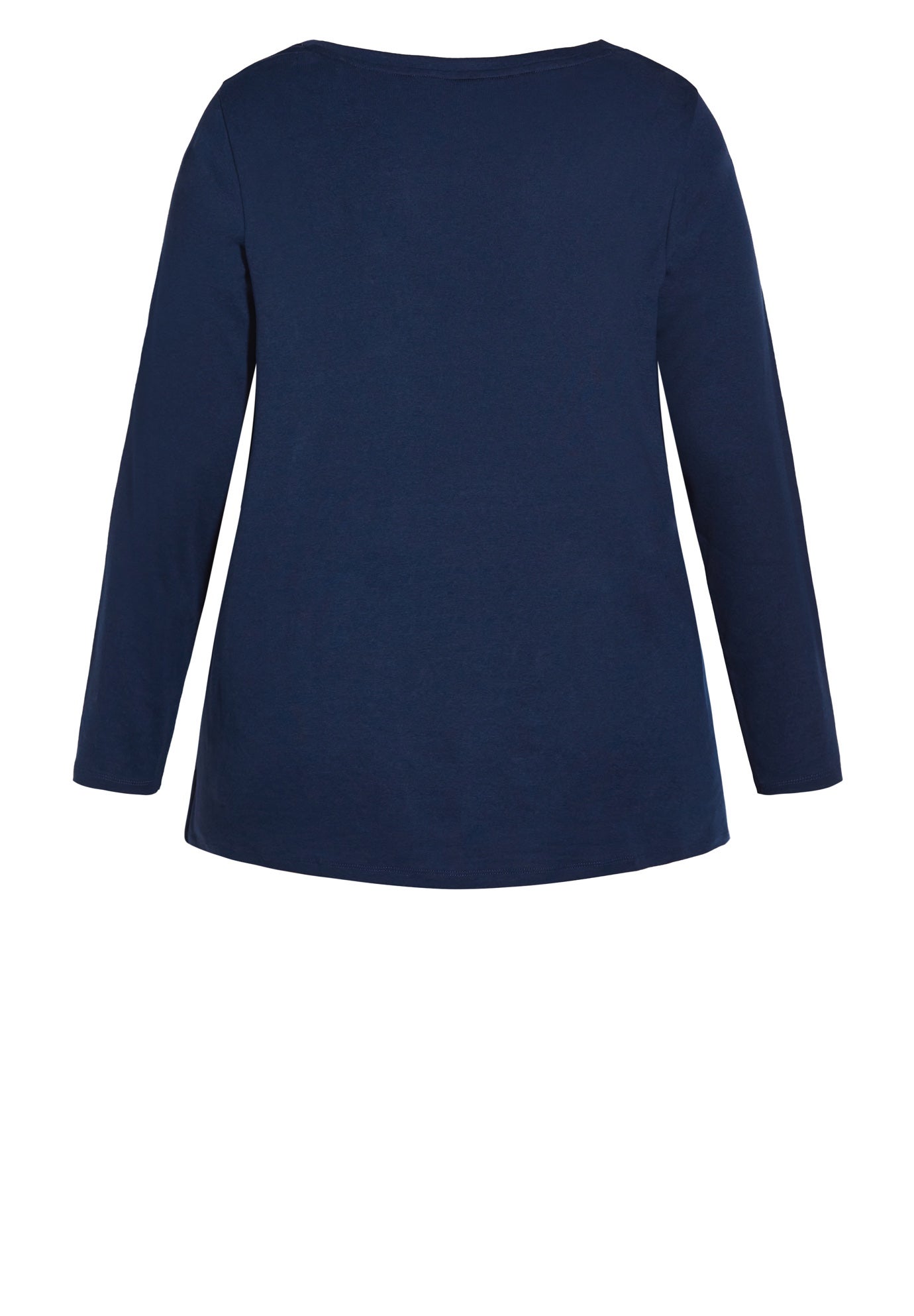 V-Neck Essential Long Sleeve Tee image number 5