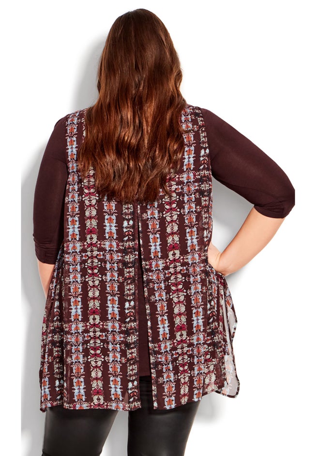 Harbor View Print Tunic image number null