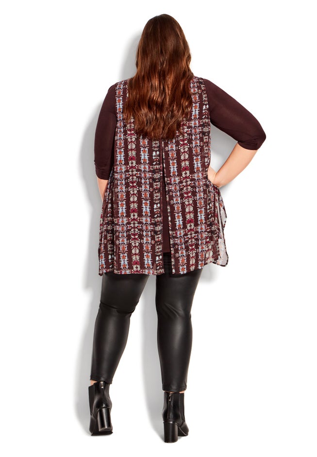 Harbor View Print Tunic image number null