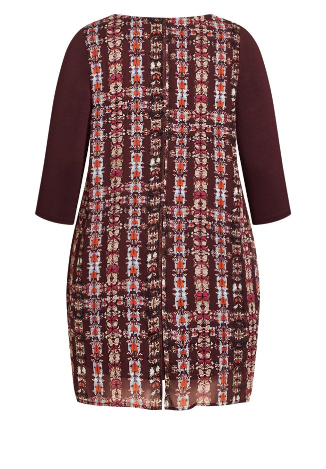 Harbor View Print Tunic image number null