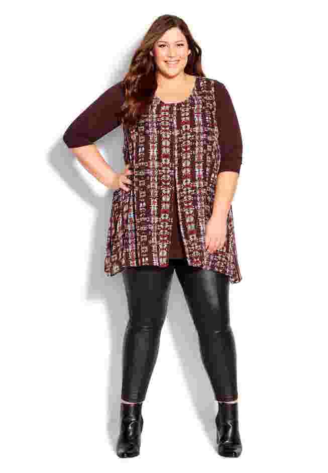 Harbor View Print Tunic image number 0