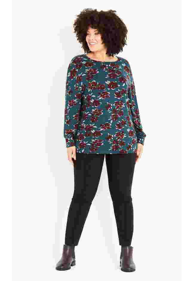 Soft Touch Floral Top image number 2