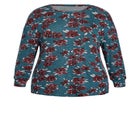 Soft Touch Floral Top image number null