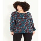 Soft Touch Floral Top image number null