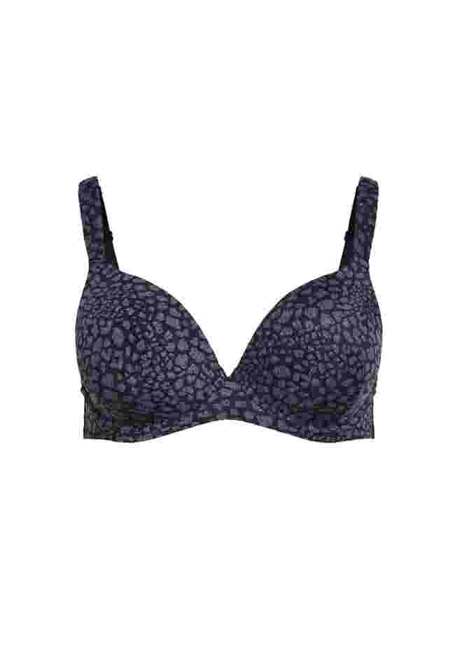 Fashion Plunge Print Bra image number 2