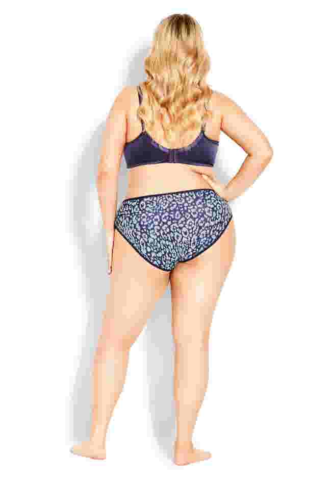 Microfiber Hi Cut Brief image number 1