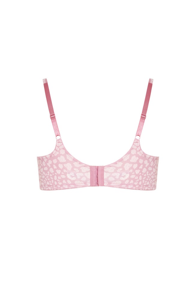 Smooth Caress Print Bra image number null