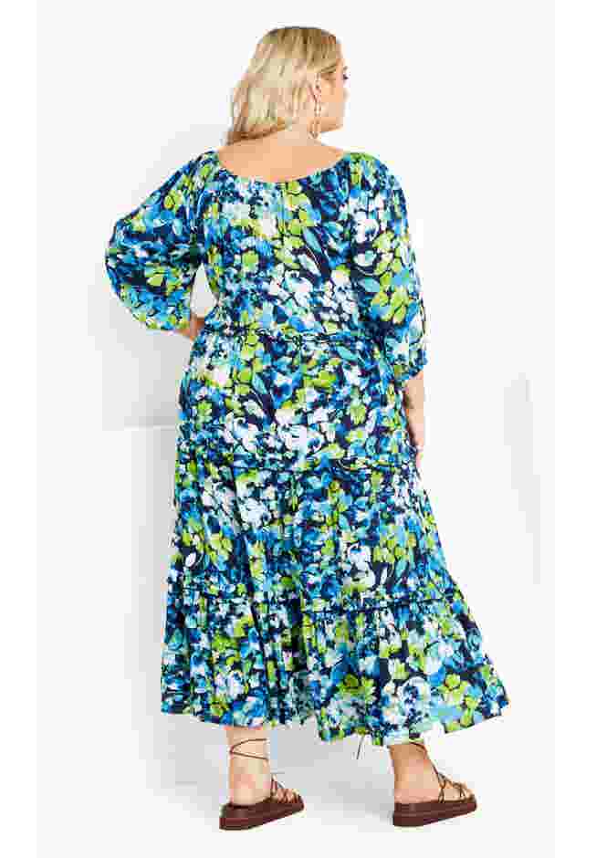 Heather Print Dress image number 3