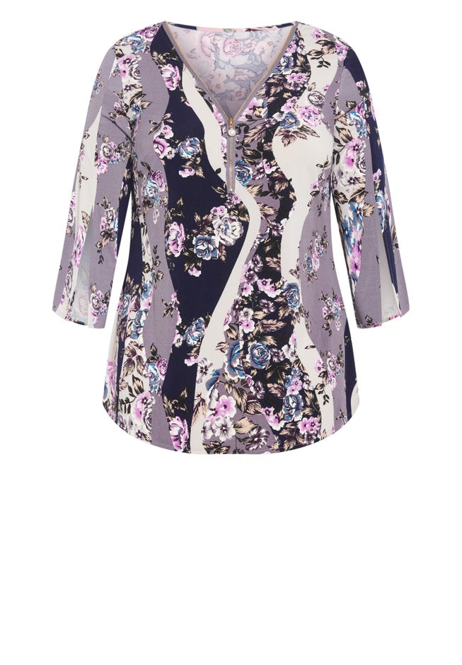 Leona Zip Top image number 2