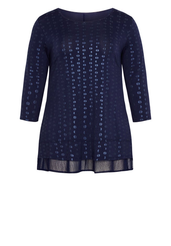 Foil Print Tunic image number 2
