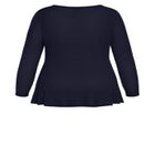 Waffle Ruffle Tunic image number null