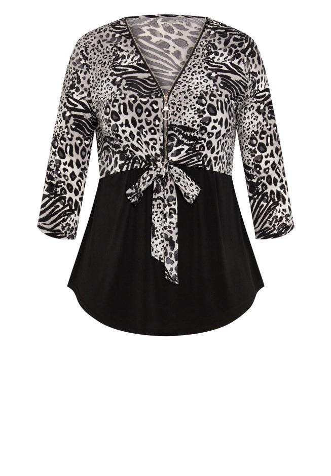 Lia Contrast Top image number 2