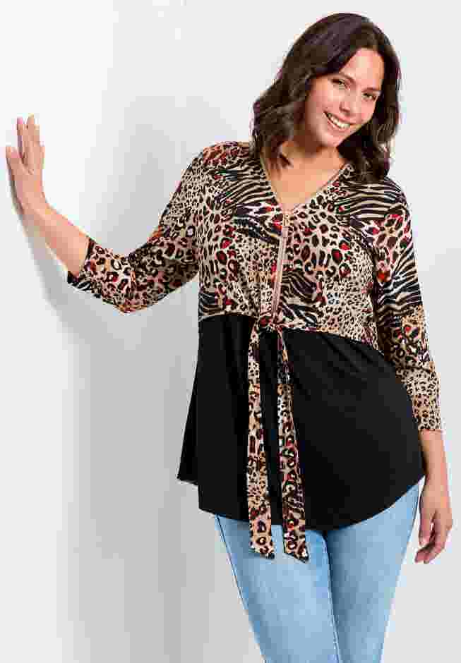 Lia Contrast Top image number 0