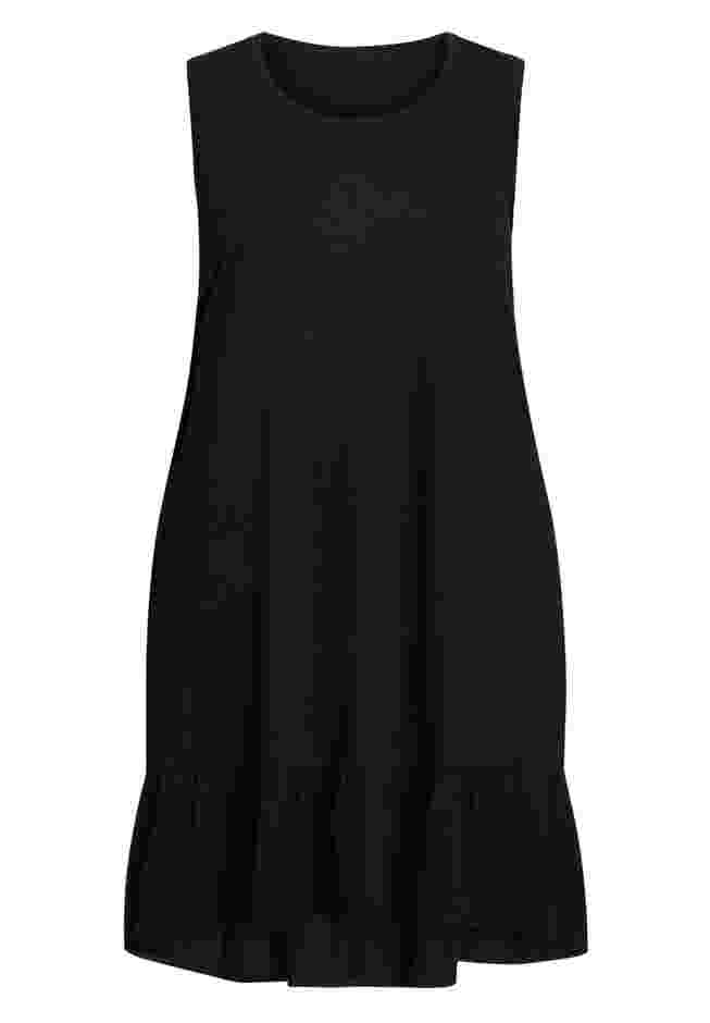 Evie Ruffle Plain Dress image number 3