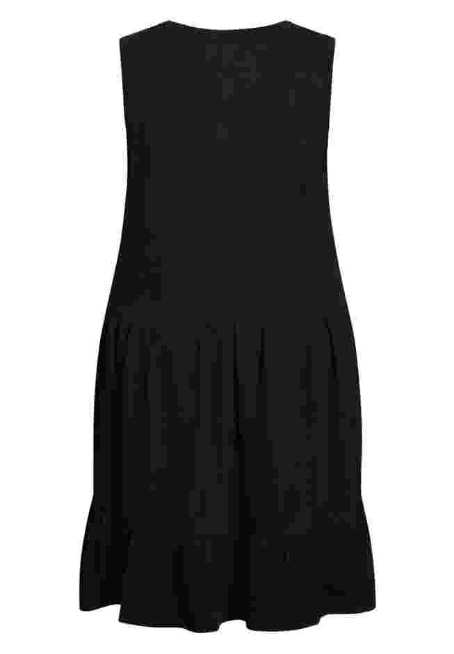 Evie Ruffle Plain Dress image number 4