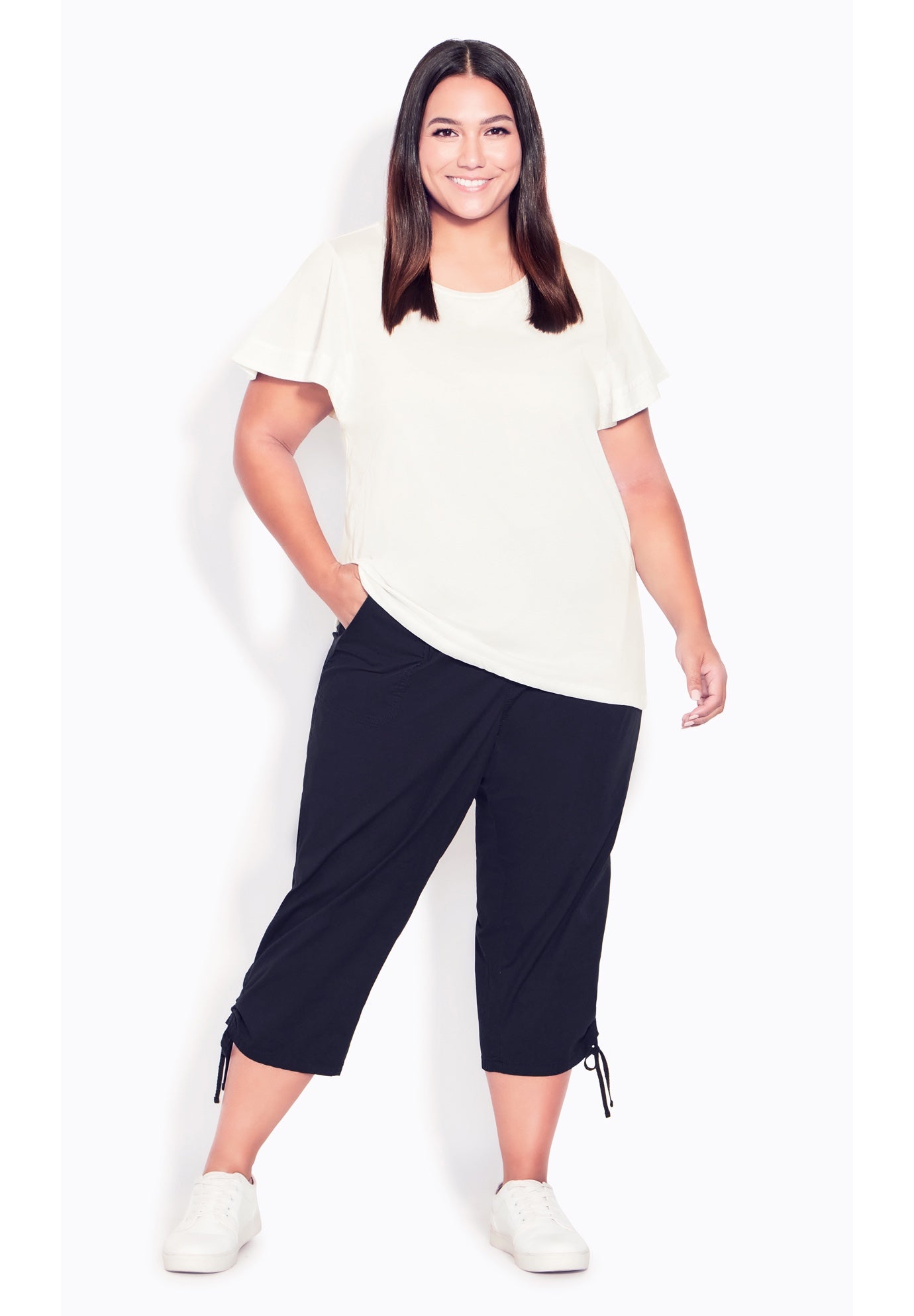 Cotton Cinch Capri image number 0