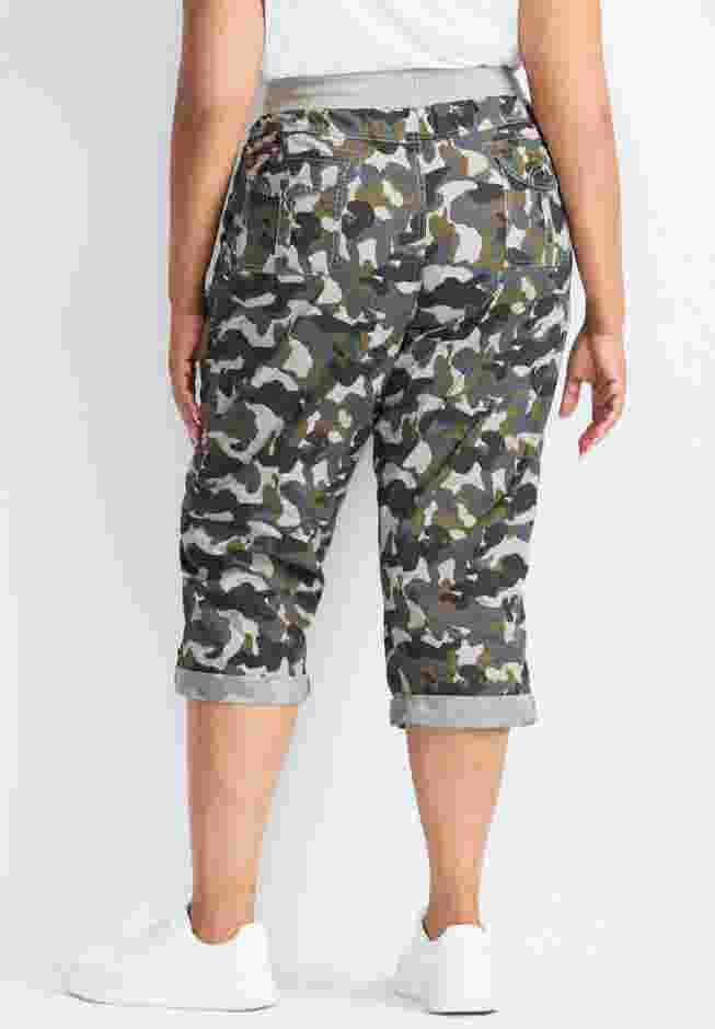 Cotton Roll Up Capri image number 1