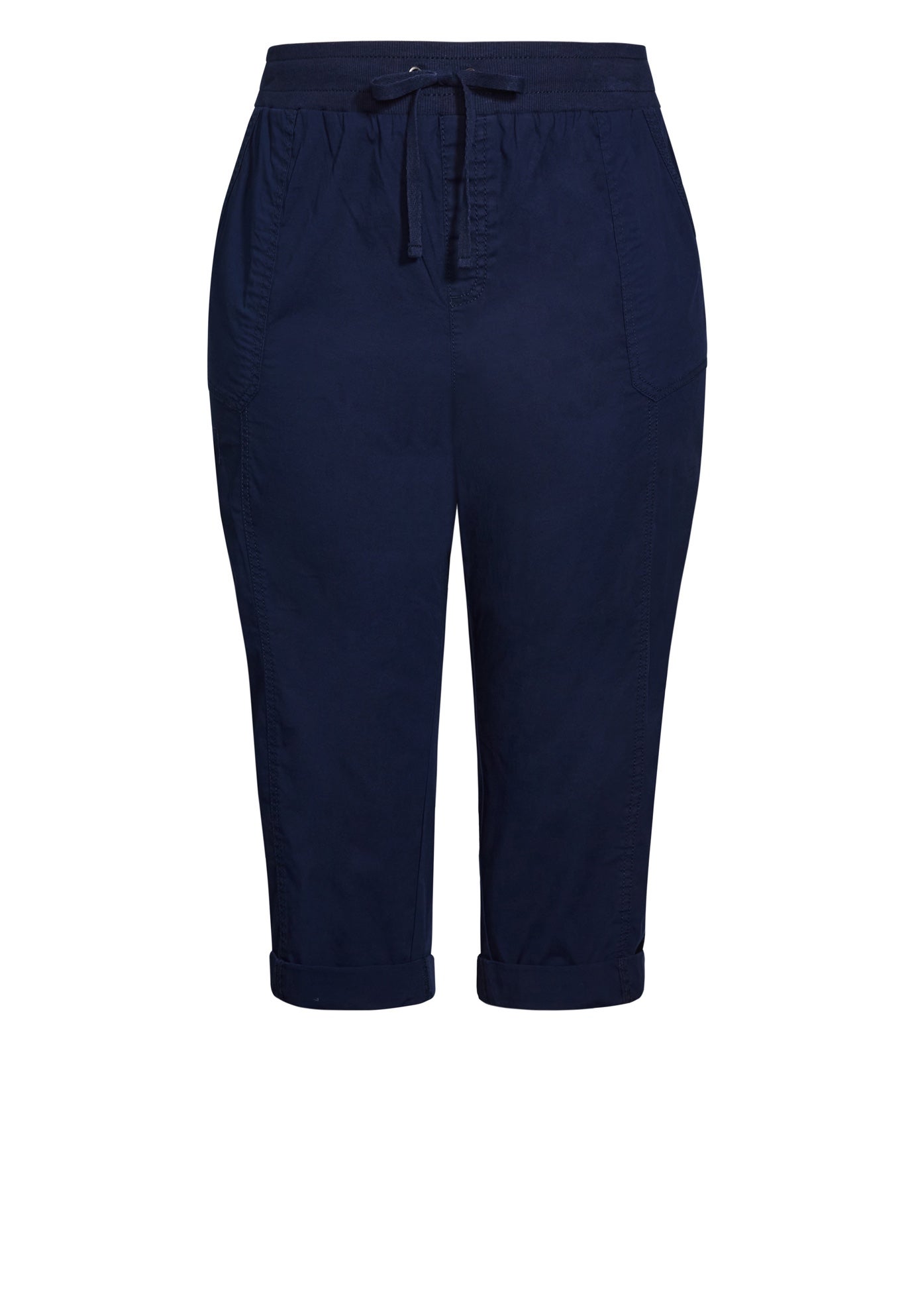 Cotton Roll Up Capri image number 2