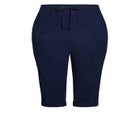 Cotton Roll Up Capri image number null