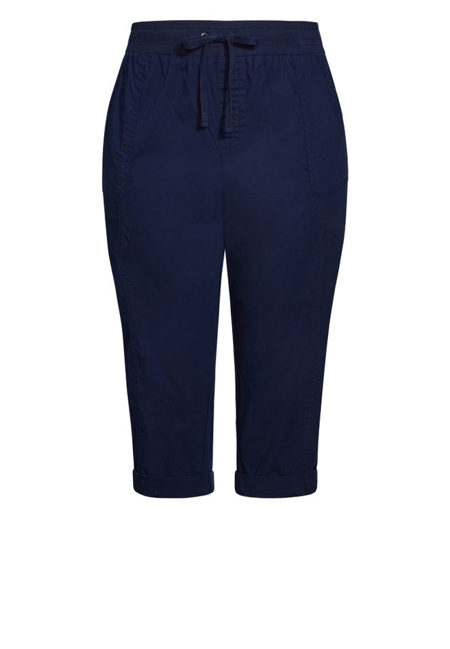 Cotton Roll Up Capri image number 2