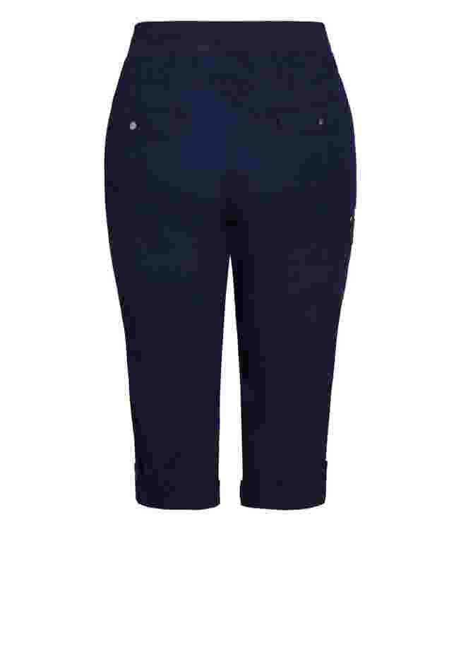 Cotton Roll Up Capri image number 4