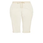 Cotton Roll Up Capri image number null