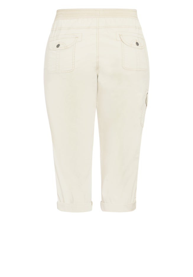 Cotton Roll Up Capri image number 6