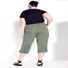 Cotton Roll Up Capri image number null