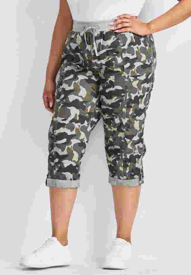 Cotton Roll Up Capri image number 0