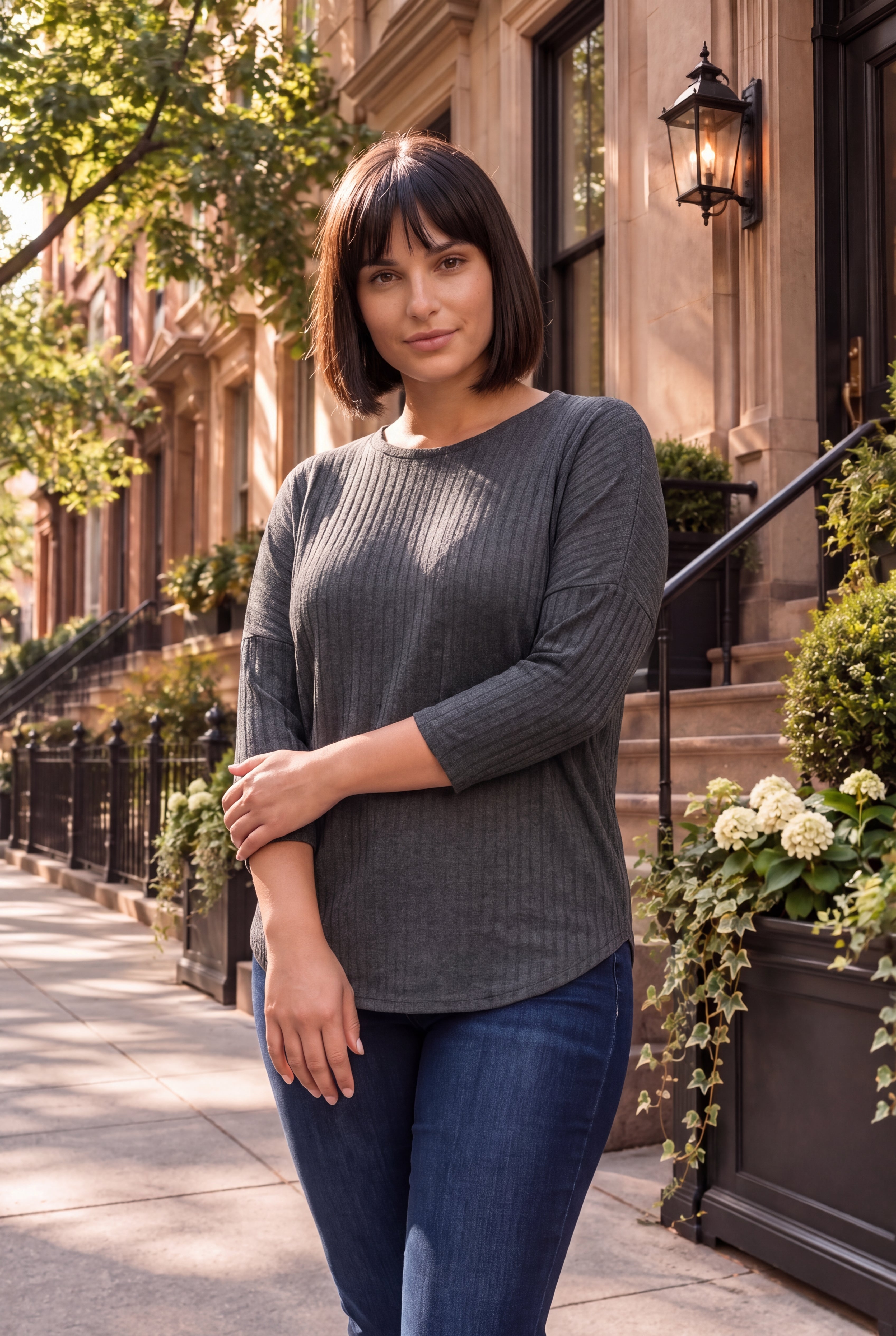 Kym Rib Hacci Tunic image number 4