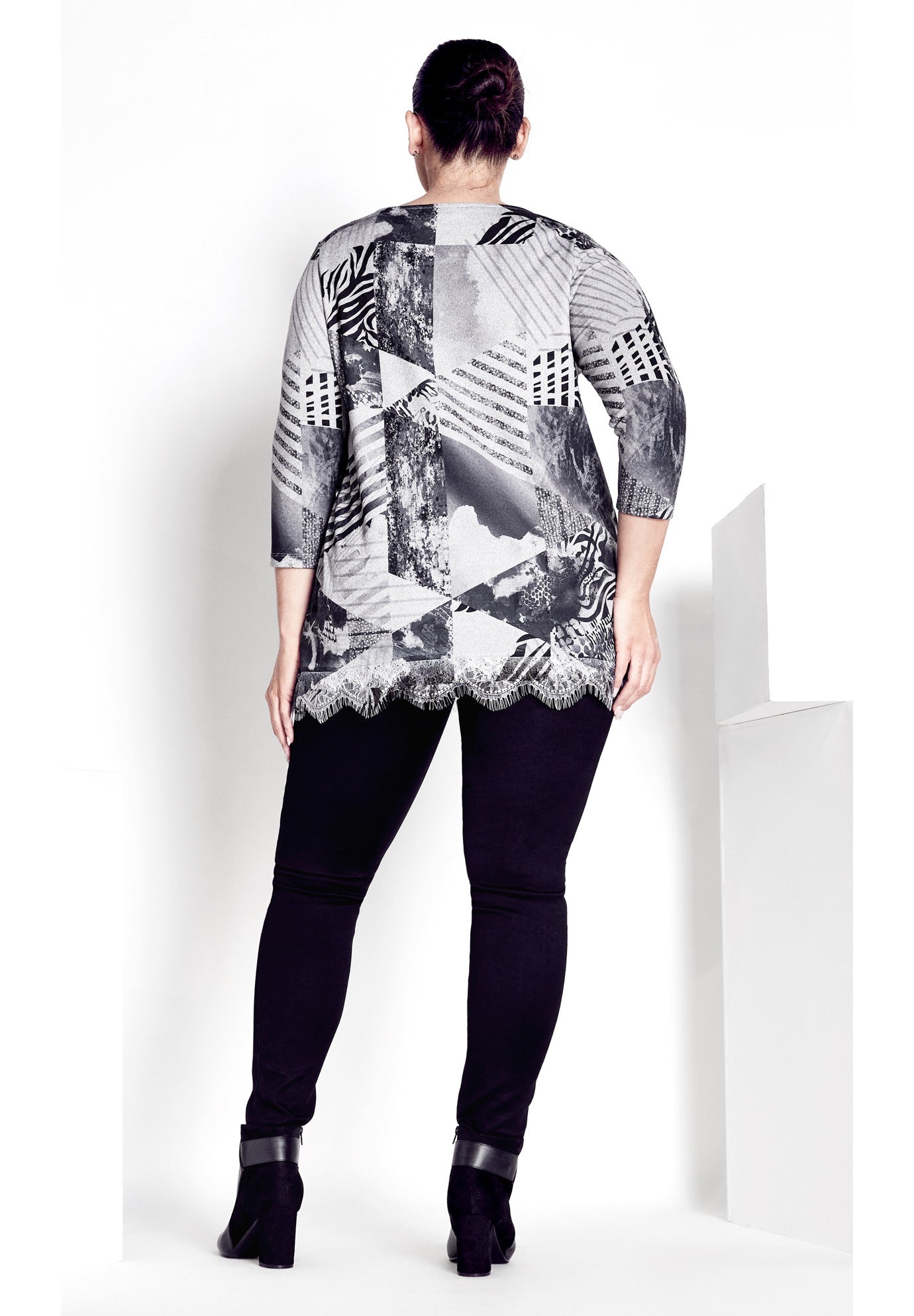 Lace Hem Top image number 1