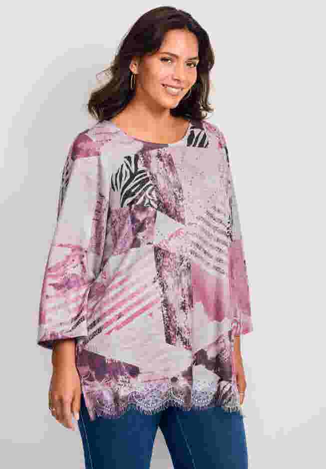 Lace Hem Top image number 2