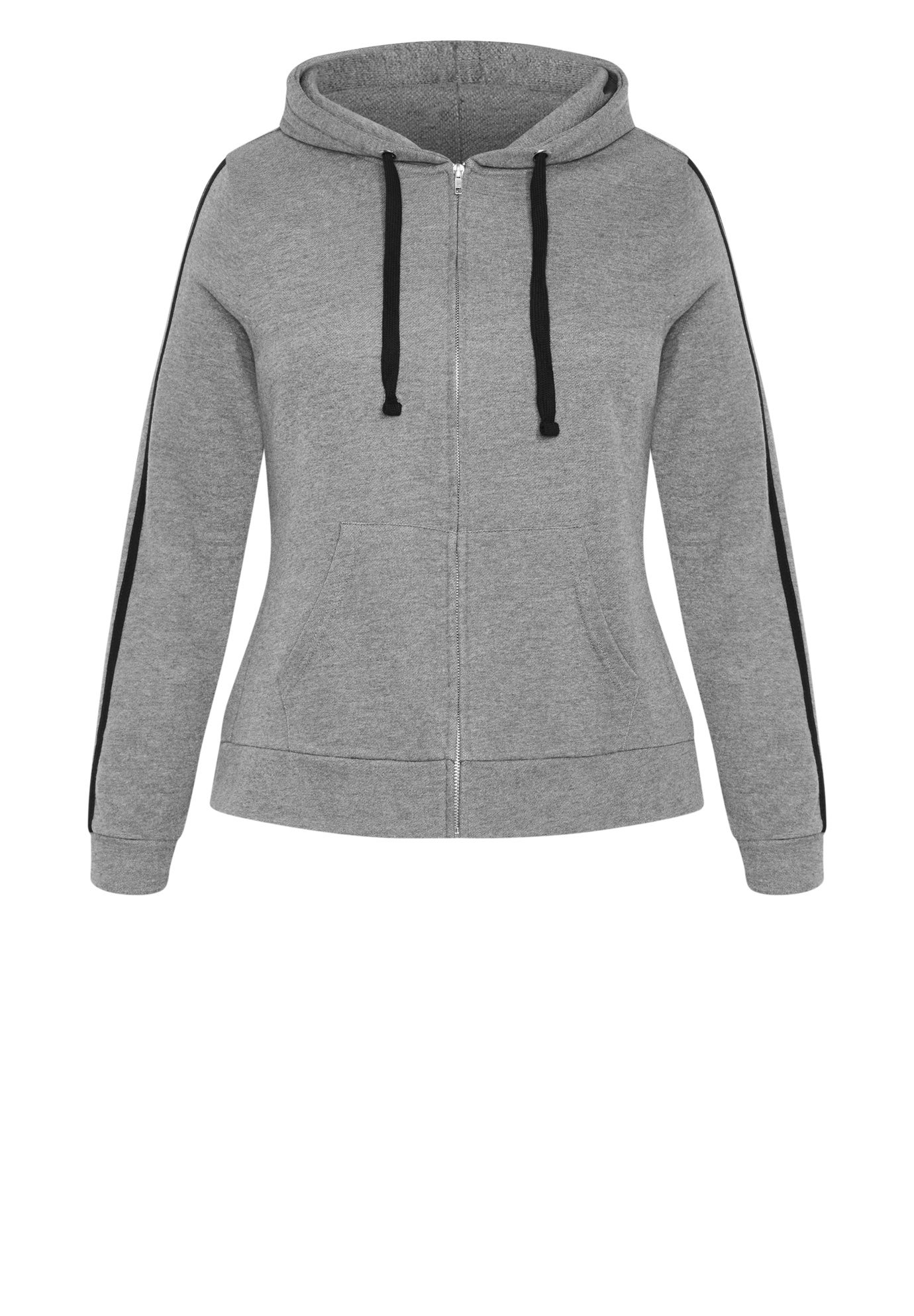 Side Stripe Zip Hoodie image number 3