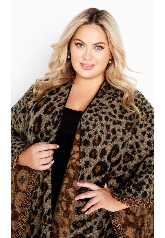 Isabella Poncho Cape image number null