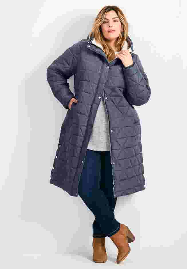 Quinn Longline Puffer Jacket image number 0