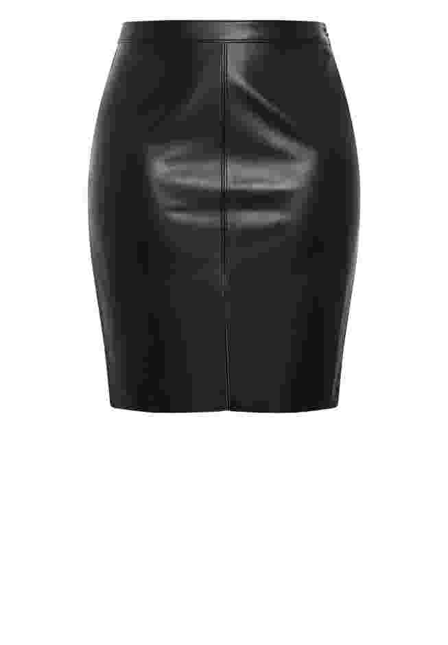 Valerie Vegan Leather Skirt image number 3