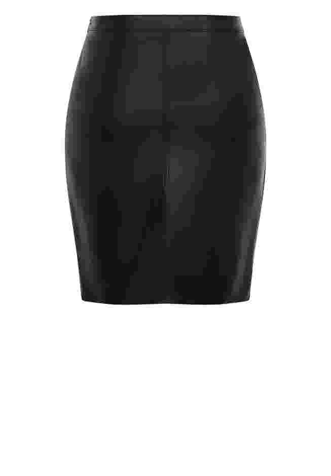 Valerie Vegan Leather Skirt image number 4