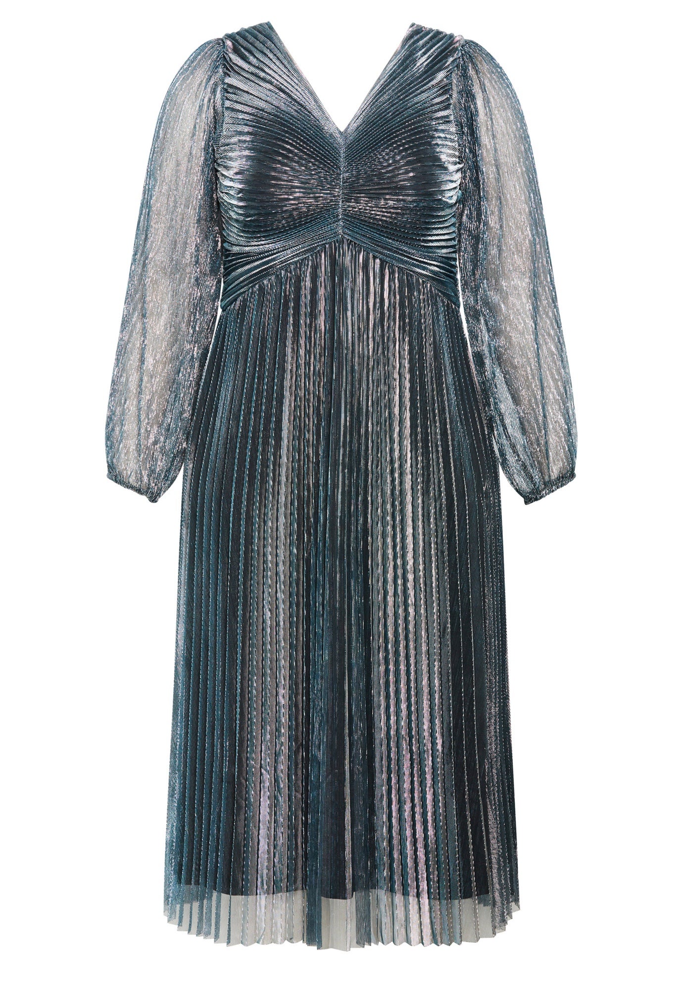 Pleated Plisse Dress image number 3