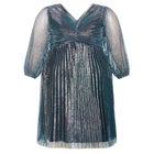 Pleated Plisse Dress image number null