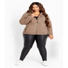 Kyla Fleece Zip Front Jacket image number null