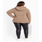 Kyla Fleece Zip Front Jacket image number null