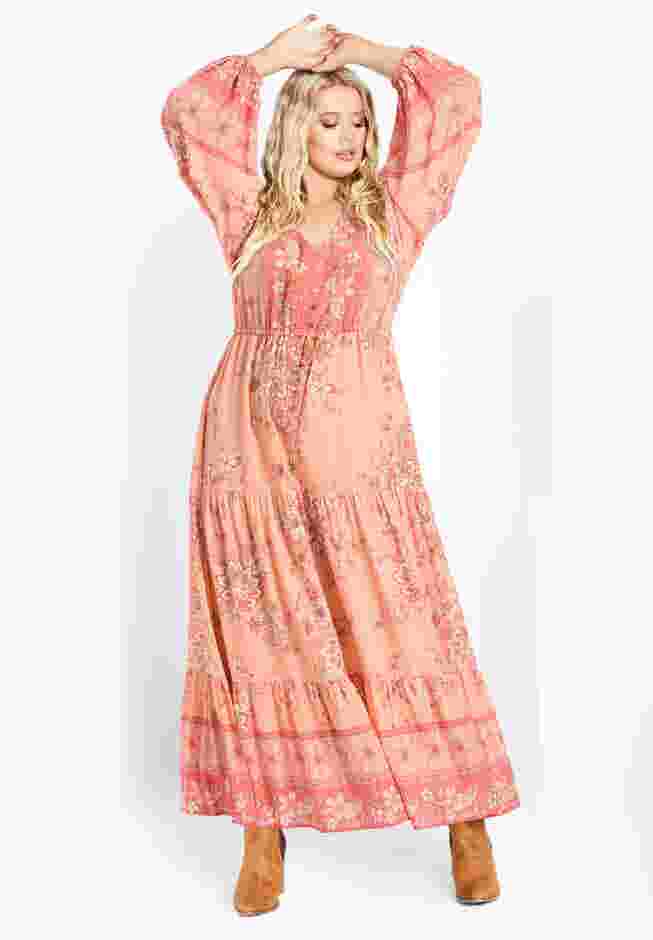 Ellery Long Sleeve Maxi Dress image number 3