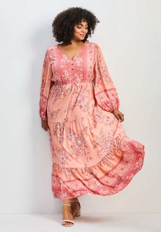 Ellery Long Sleeve Maxi Dress image number 4